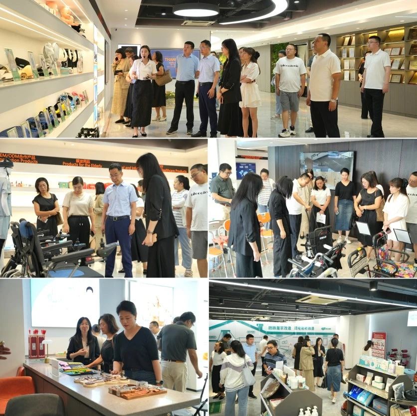 济南生物医药民企联盟领导一行莅临唐派集团山东运营中心参观座谈1